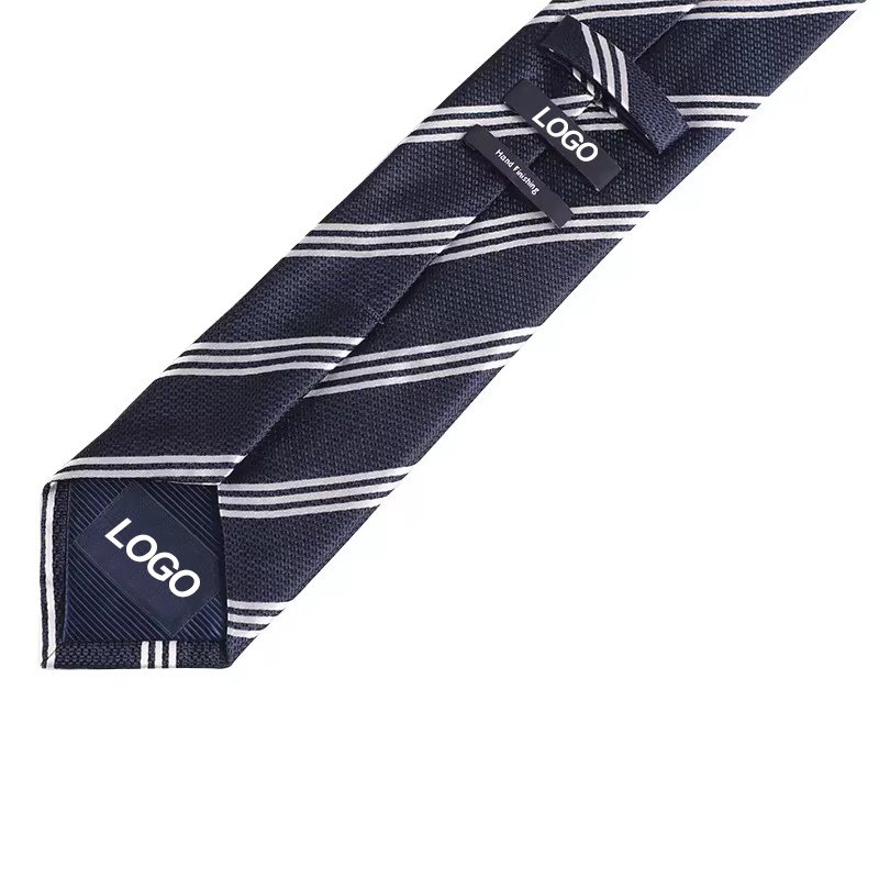Wholesale High Quality Business Woven Jacquard Silk Ties Custom Logo 100% Handmade Cheap Silk Tie For Men