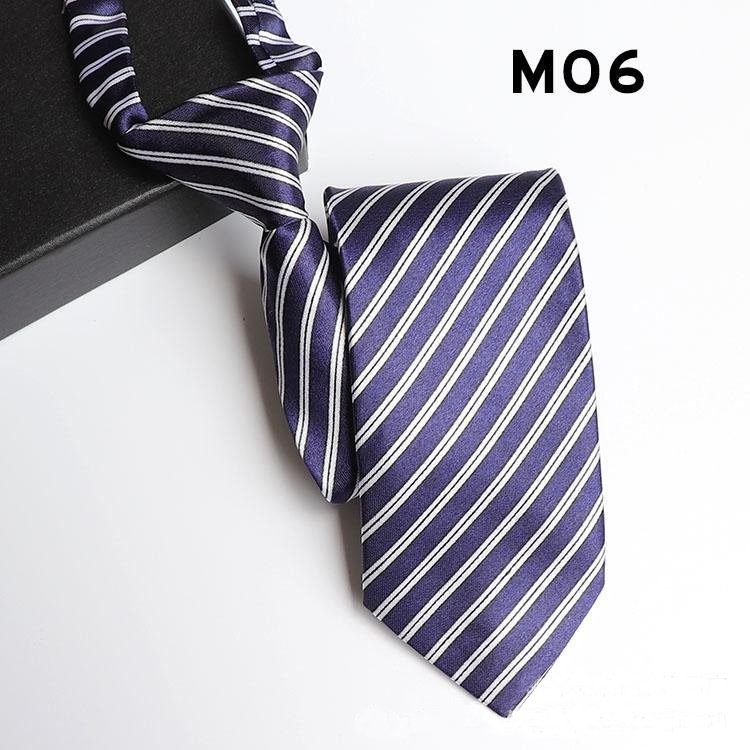 Manufacturers Spot Middle And High School Male And Female Tie Lazy Free White Rubber Band Tie School Uniform Class Wear Student