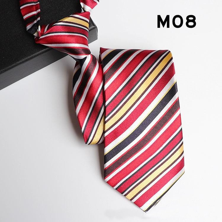 Manufacturers Spot Middle And High School Male And Female Tie Lazy Free White Rubber Band Tie School Uniform Class Wear Student