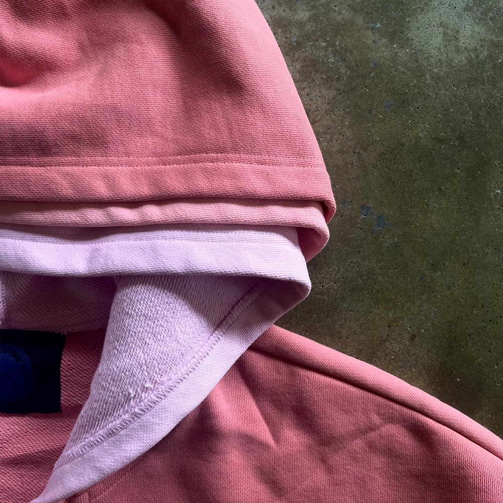 2024 Winter New Style 500 Gsm Heavyweight Hoodies Custom Solid Color Triple Layer Men Thick Cotton Blank Zip Up Hoodie