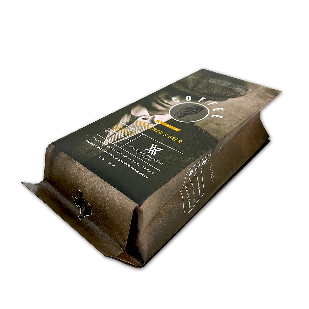 Eco Friendly Bolsa Packaging Side Gusset 250g 500g 1Lb Valve Pouches Recyclable Custom Printed Bean Coffee Bags With Valve