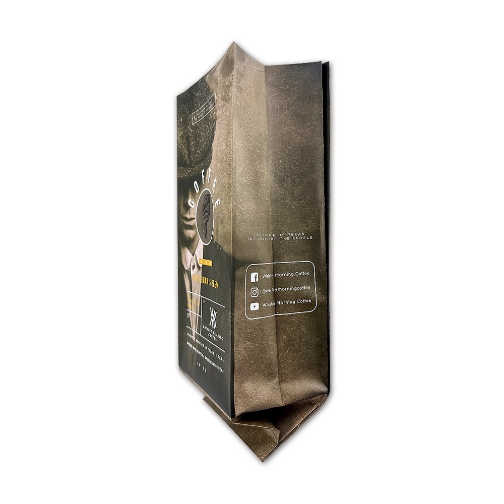 Eco Friendly Bolsa Packaging Side Gusset 250g 500g 1Lb Valve Pouches Recyclable Custom Printed Bean Coffee Bags With Valve