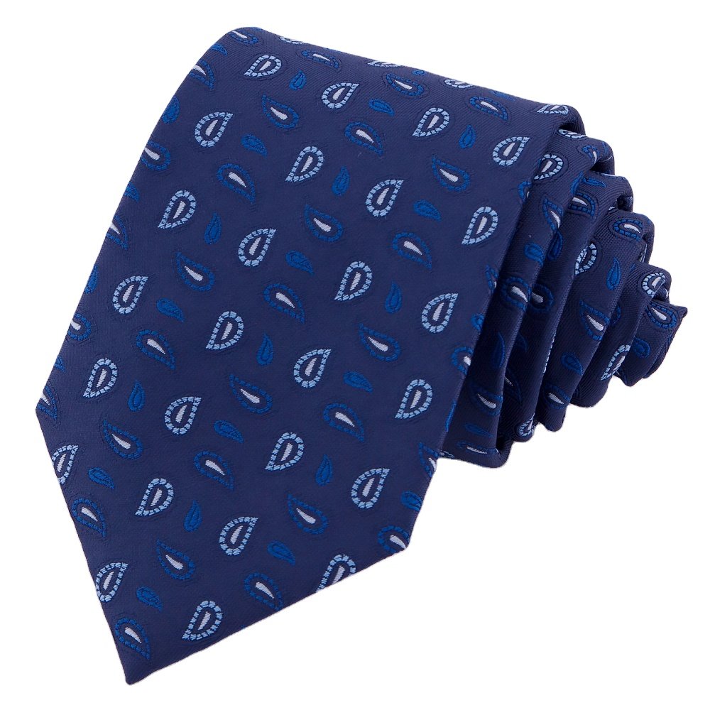Manxiang Tailored Handmade Italian Famous Brand Jacquard Woven 100% Pure Mens Silk Ties