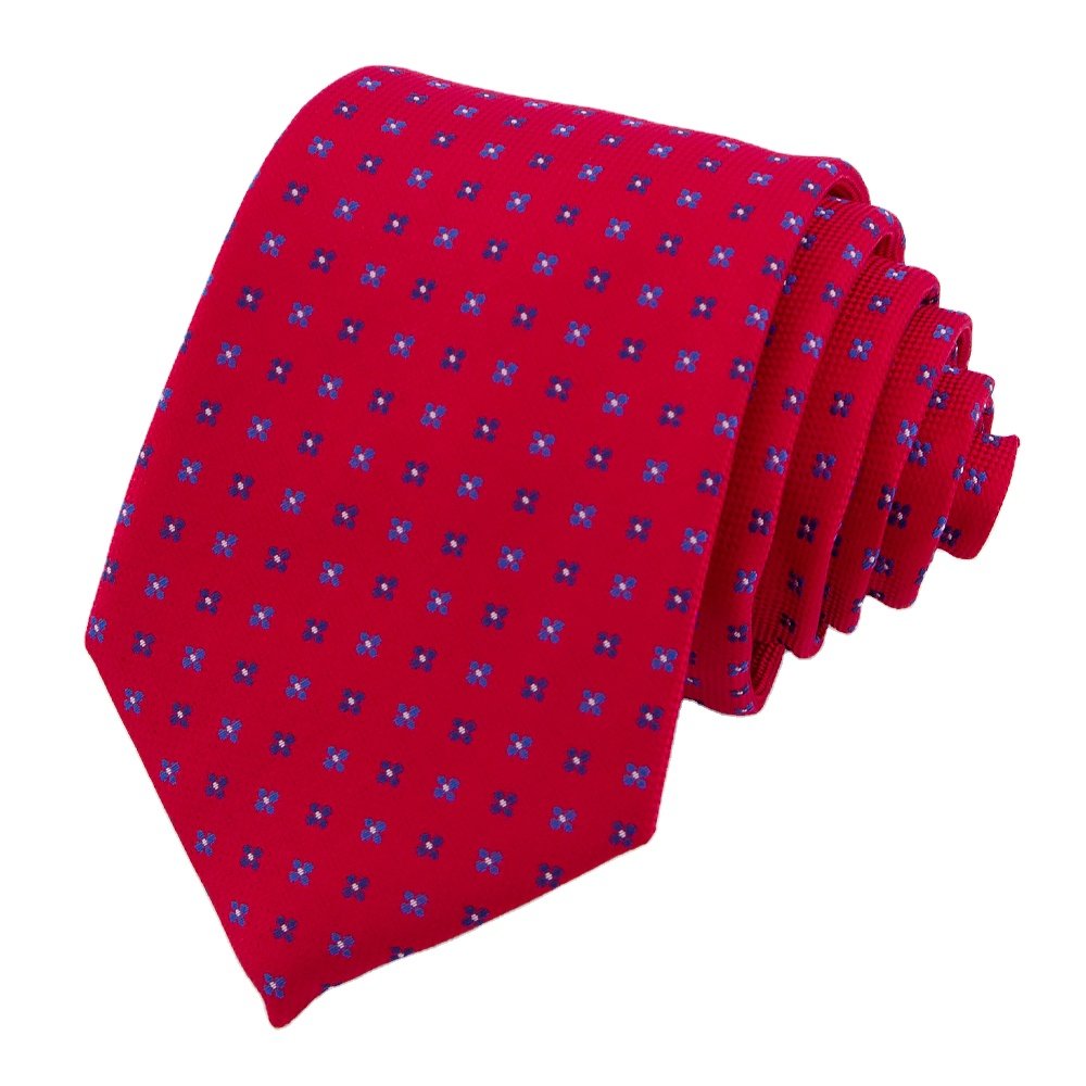 Manxiang Tailored Handmade Italian Famous Brand Jacquard Woven 100% Pure Mens Silk Ties