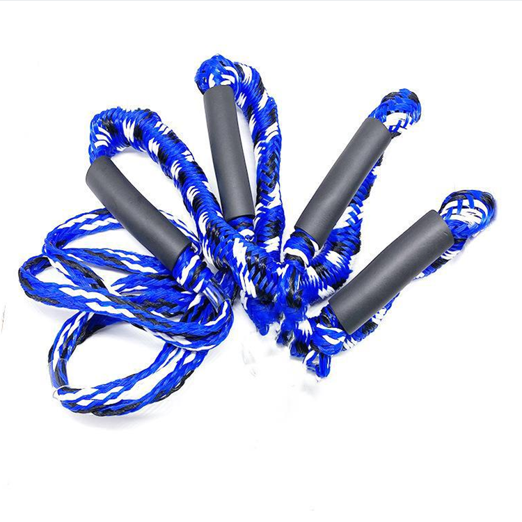 Marine Rope PWC PP Bungee Dock Line With Spliced Eyelet 304 316 Stainless Steel Clip Boat Ties For Rubber Kayak Boat Anchor Line