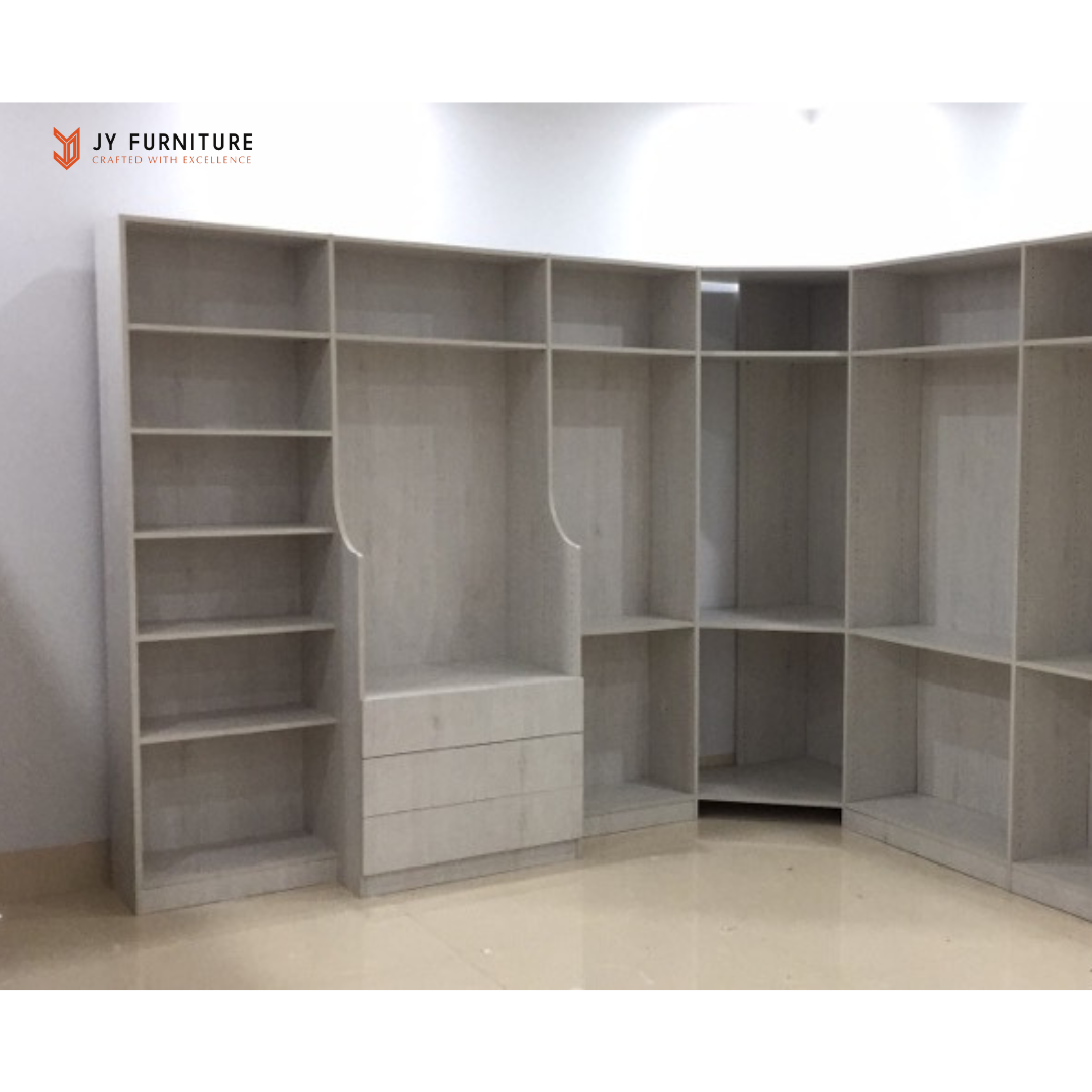 Modern Clothes Wardrobe For Bedroom Dressing Room Walk-in Closets OEM Design Luxury Functional Hardware