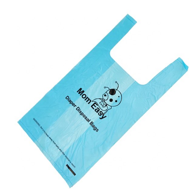 Customized Biodegradable Scented Baby Disposable Diaper Bags