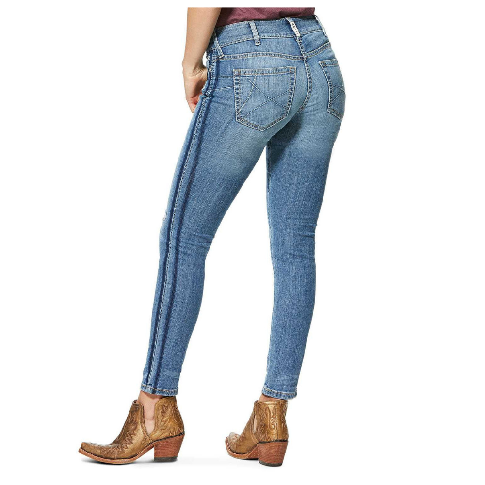 Effortless Elegance 2024 Premium Custom Stretchy High Waist Distressed Women's Skinny Denim Jeans Low Cost Crafted In Bangladesh