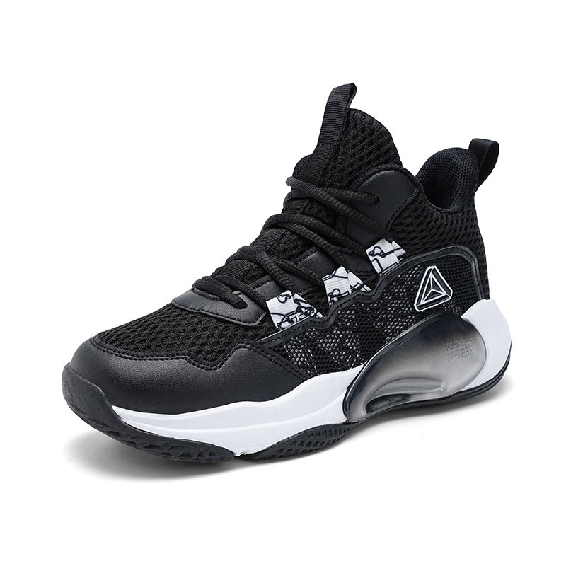 Children's basketball shoes non-slip anti-fall and anti-roll air cushion shoes No lace-up sneakers for children