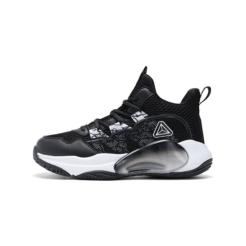 Children's basketball shoes non-slip anti-fall and anti-roll air cushion shoes No lace-up sneakers for children