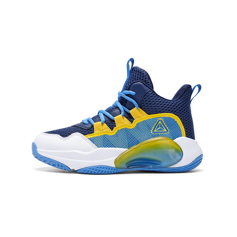 Children's basketball shoes non-slip anti-fall and anti-roll air cushion shoes No lace-up sneakers for children