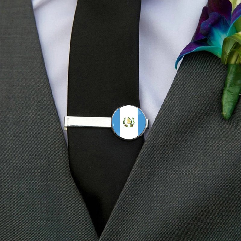 70 Models Caribbean Guatemala Flag Map Tie Clip Lapel Pin Ring Brooch Cuff Link Necklace Bracelet Earrings Key Chain Jewelry Set