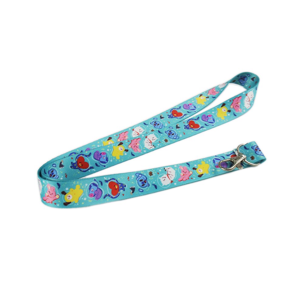 tie dye lanyard printing neck straps with logo custom universal crossbody patch phone lanyards