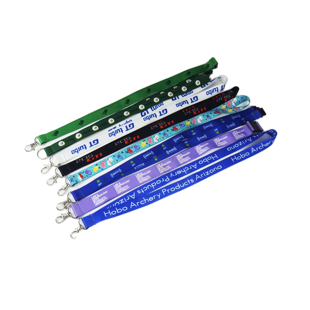 tie dye lanyard printing neck straps with logo custom universal crossbody patch phone lanyards