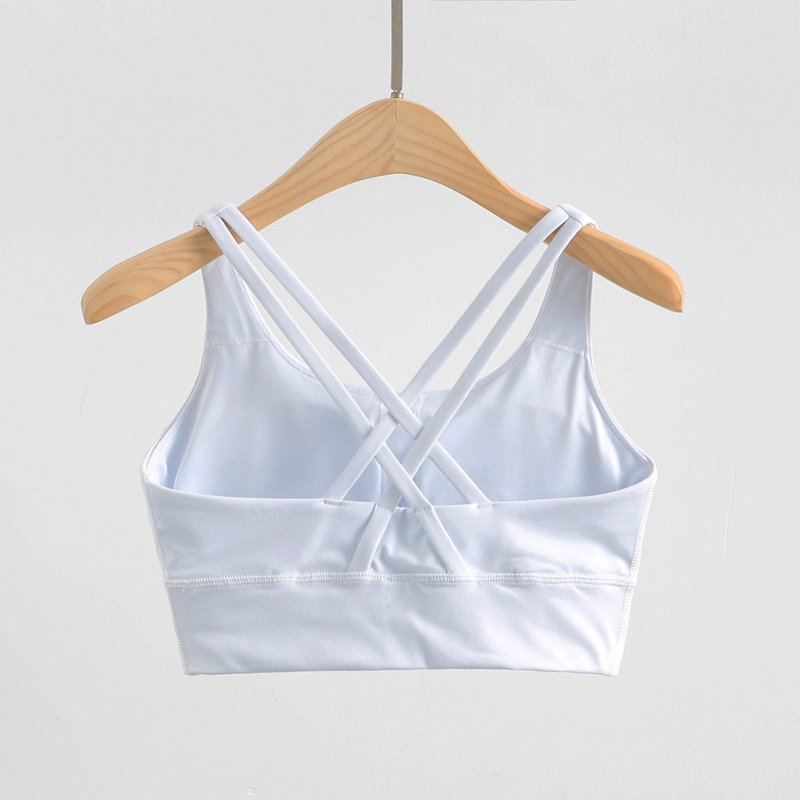 Women's High Impact Comfort Stretch Compression Elastic Training Fitness Bra Sportswear Active Yoga XL Size Spandex Printed