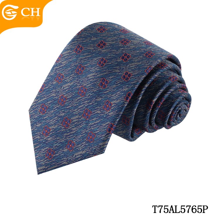 Chinese Manufacturers Designer Western Blue Stylish Necktie For Men Woven Navy Custom Chic Gift Set Hombre Import Tie