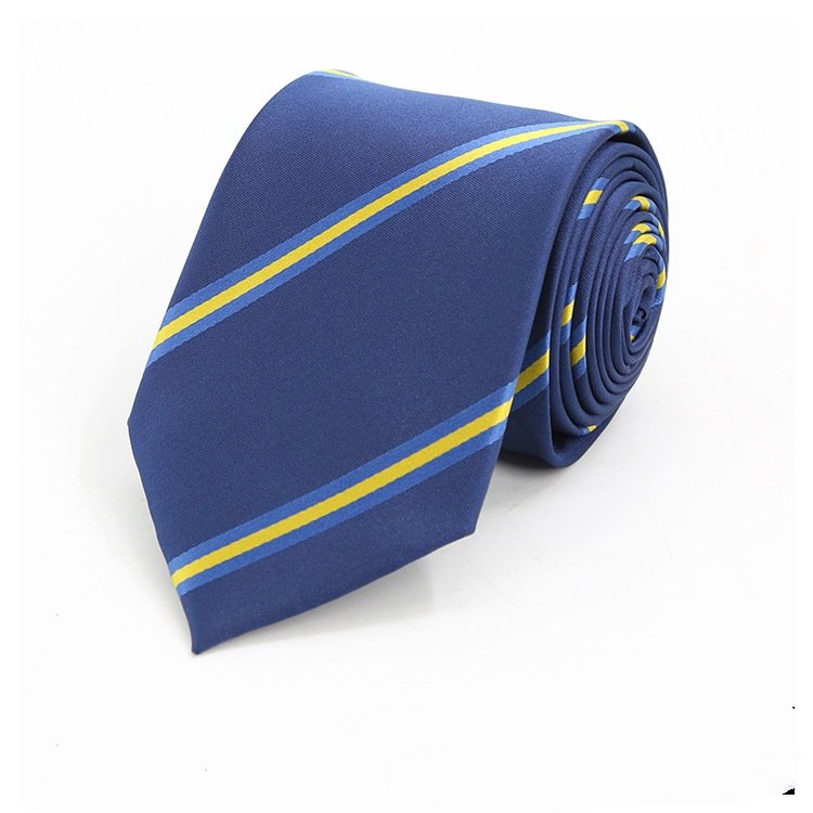 Cheap Free design school custom made necktie logo tie strong sew
