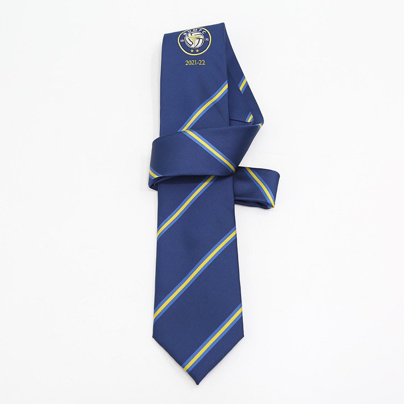 Cheap Free design school custom made necktie logo tie strong sew