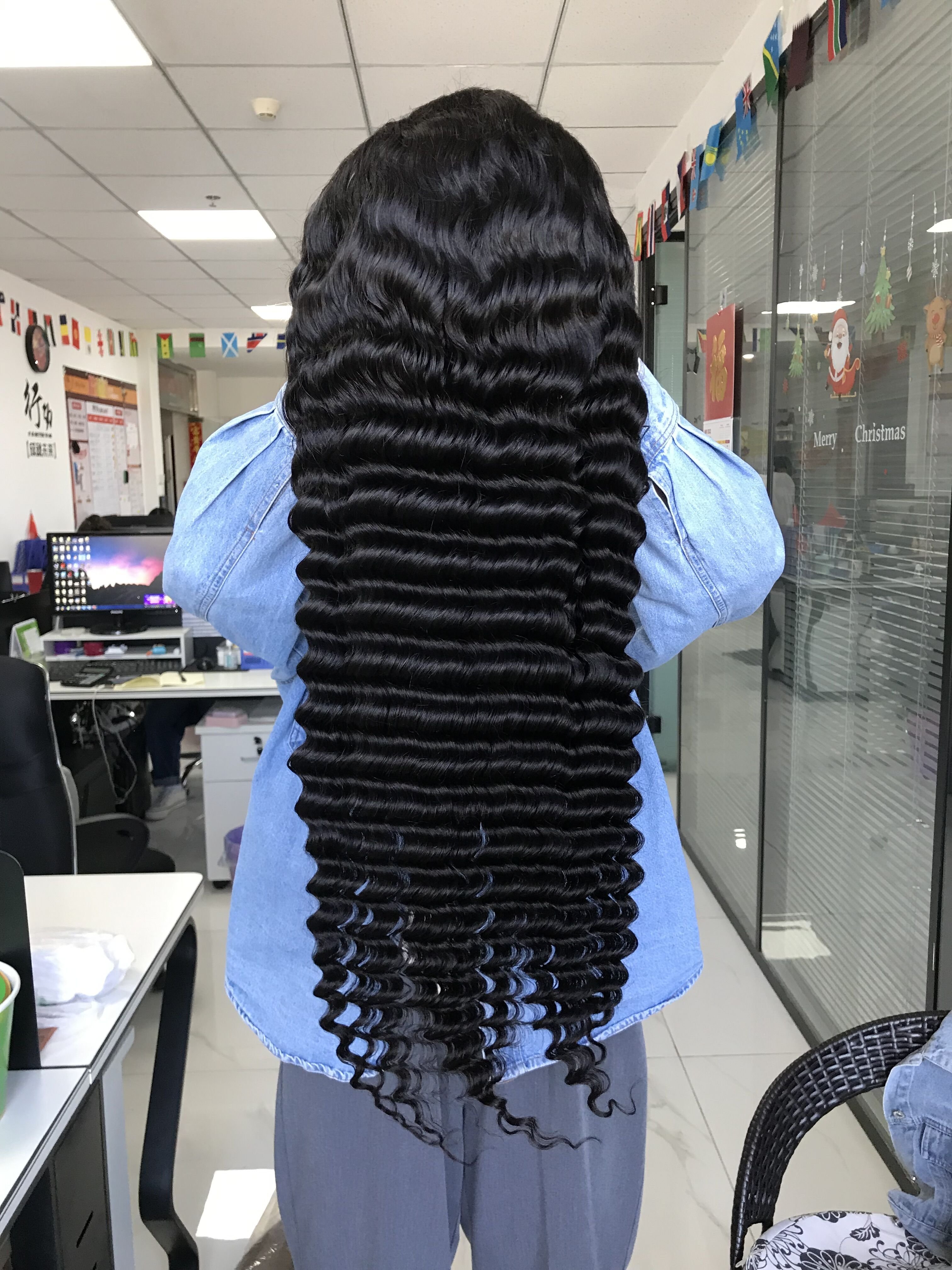 Silk Base Full Lace Wig Transparent Ready to Ship Human Hair Long Swiss Lace Loose Wave 100% Unprocessed Indian 1 Piece 12 Ange