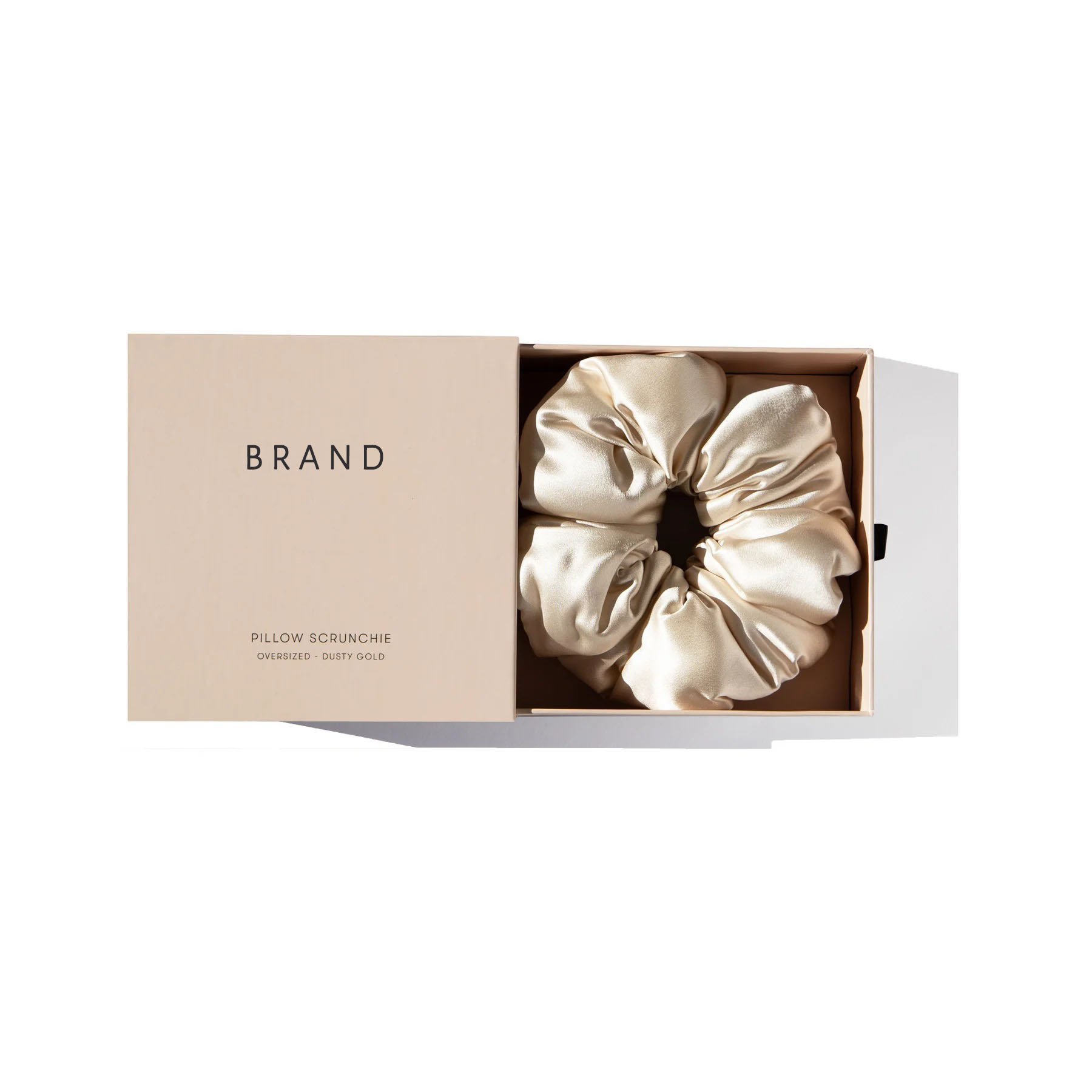 new design heatless hair curls custom logo PP cotton filling oversized scrunchy 100% mulberry silk pillow scrunchie