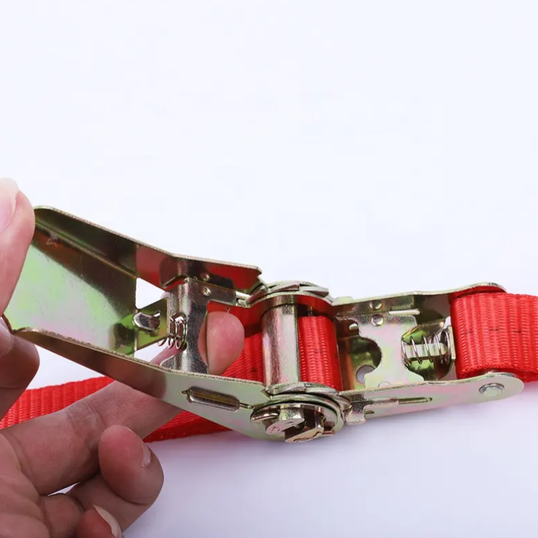 25mm 1inch Wholesale Polyester Tie Down Lashing Ratchet Strap Tension Belt for Cargo Control
