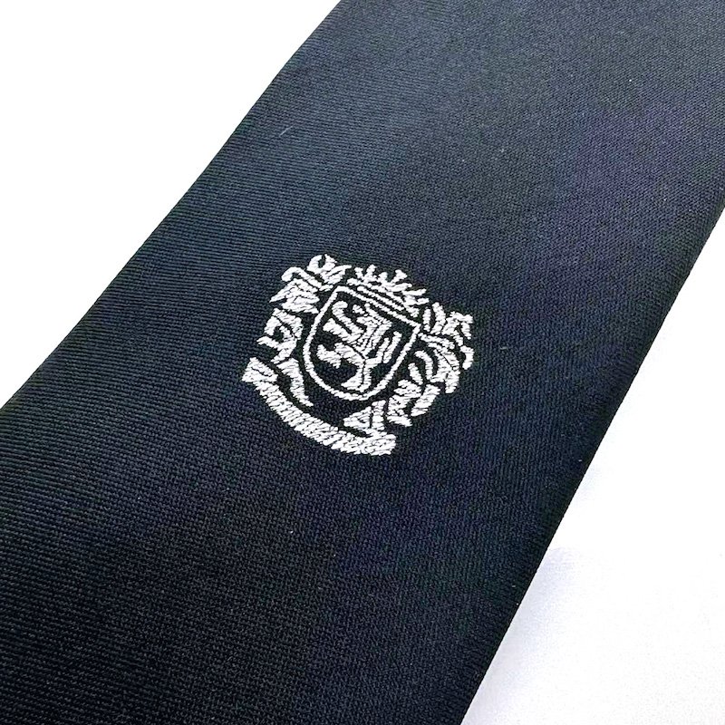 Fashion Neckties Classic Men's metal yarn black Ties Jacquard Woven Polyester logo Men Tie