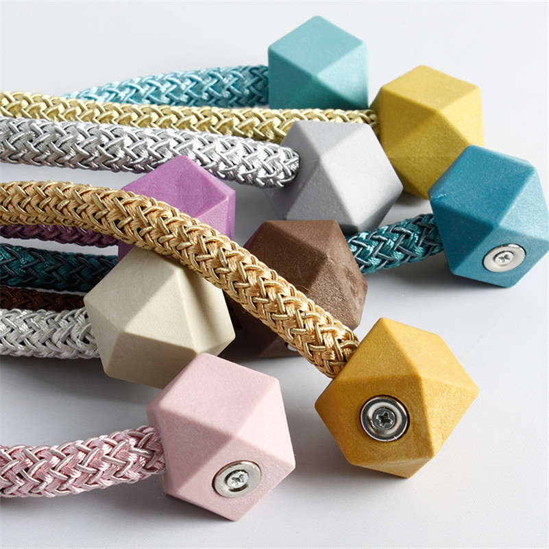 K1314 Pearl Magnetic Curtain Clip Curtain Holder Tieback Buckle Clips Hanging Ball Buckle Tie Back Curtain Home Accessories