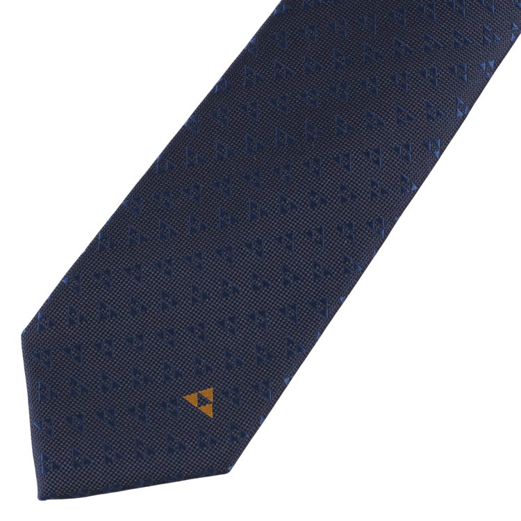 Manufacture Navy Blue Tie Custom Logo Jacquard Wholesale Woven Jacquard Polyester Necktie for Men Suit Accessories