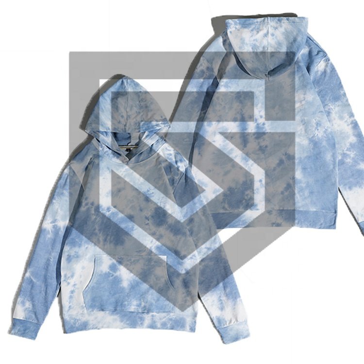 Top Quality Blank Hoodie Tie Dye Hoodie Set Men Hoodie Customize Logo Cotton Hooded Customized Color for Winter