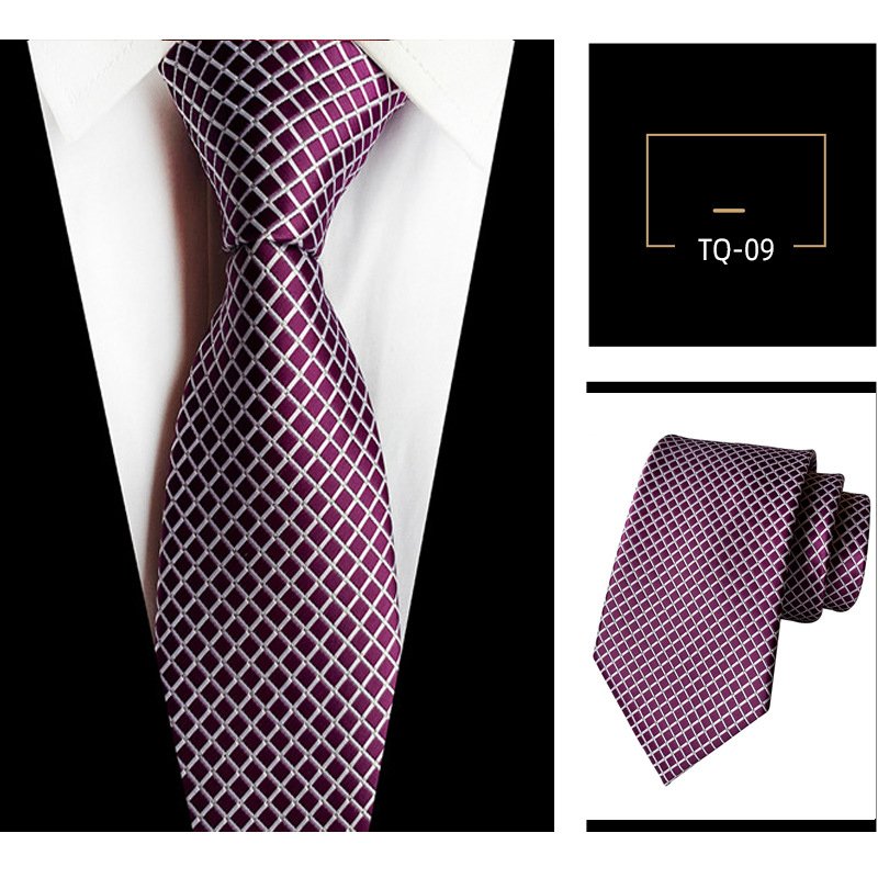 Fashion 8cm Floral Silk Mens Tie Green Yellow Plaid Paisley Jacquard Weave Necktie Suit Business Wedding Neck Ties Accessories