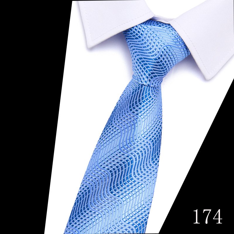 PLT04 Wholesale quality Men's business neck ties 36 color professional formal interview neckties for men polyester silk necktie