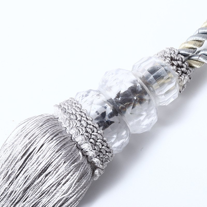 00:04 00:21 View larger image Share Curtain Tassel Curtain Tiebacks Tracks Woven Tiebacks Crystal Holdbacks Home Decorative