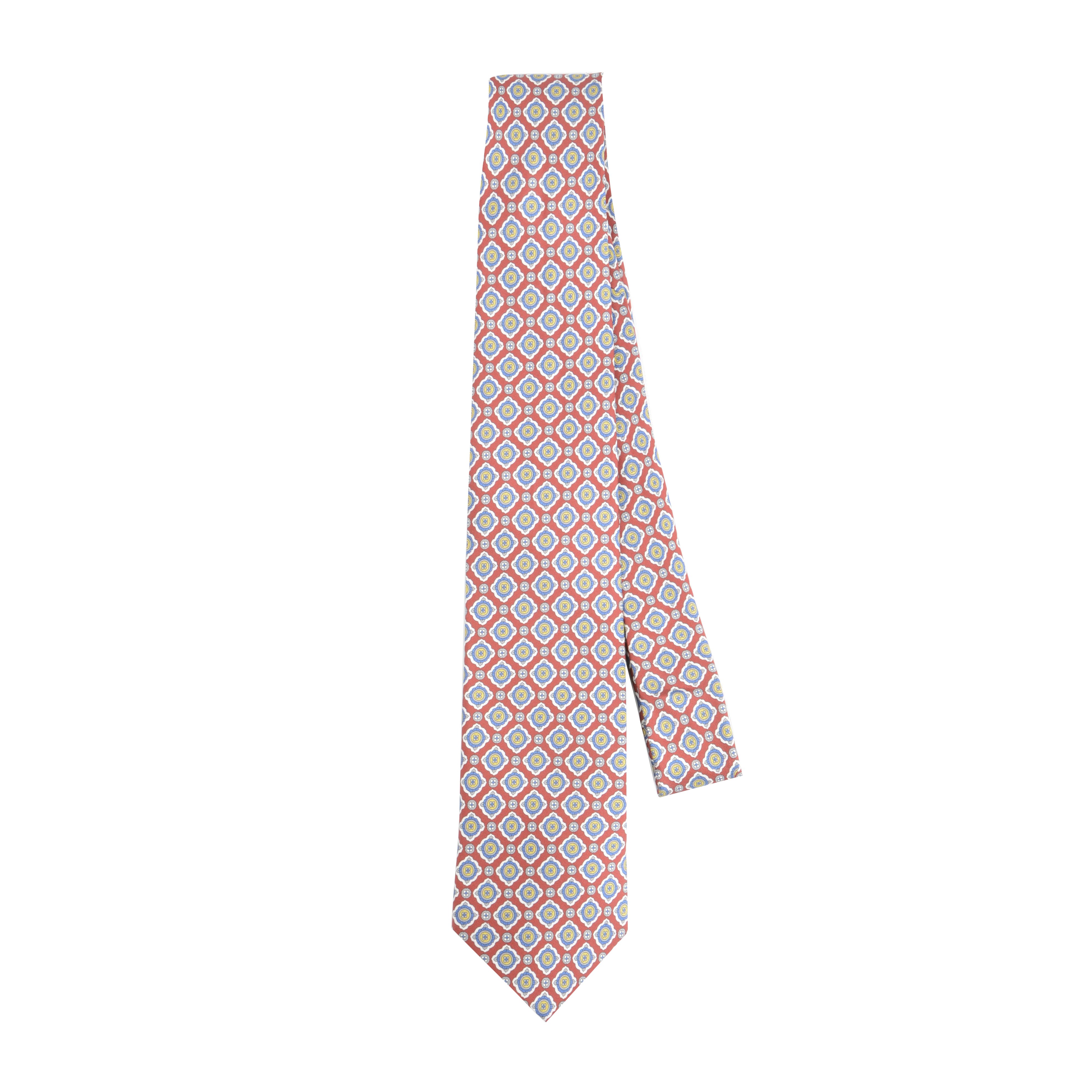 Hamocigia Handmade Men's Custom Silk Printing Necktie