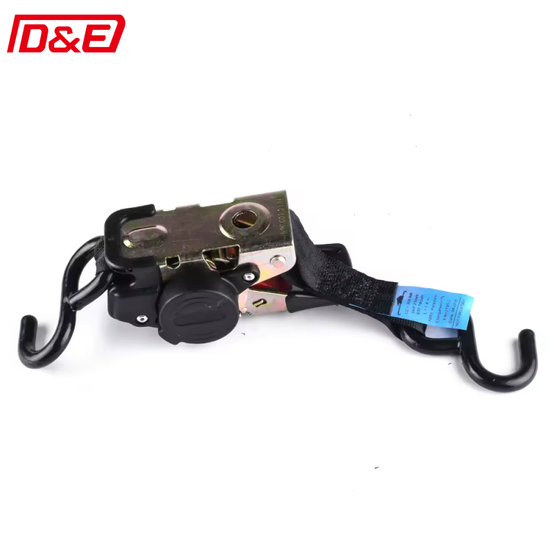 1/6 2" Heavy Duty Polyester Webbing E-track Ratcheting Cargo Tie Down Straps
