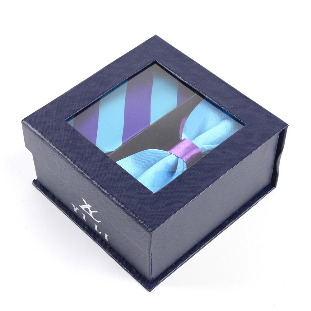 YiLi Polyester Jacquard Woven Customized Satin Bow Tie