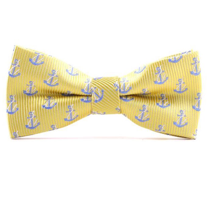 Wholesale Custom Colorful Cute Cartoon Animal Anchor Sport Patterns Bow Ties for Kids Boys
