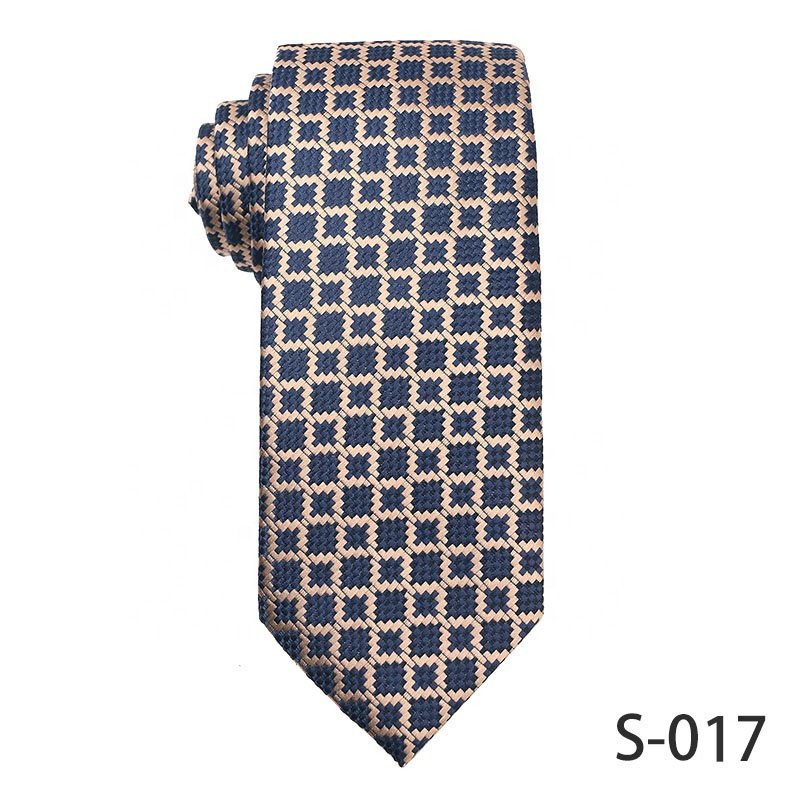 New Designs Colorful High Quality 100% Polyester Ties For Men Made In China Cheap Price Khaki Series Ties