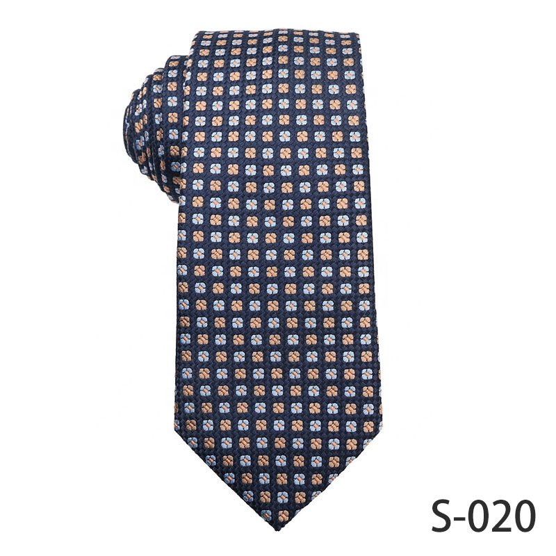 New Designs Colorful High Quality 100% Polyester Ties For Men Made In China Cheap Price Khaki Series Ties