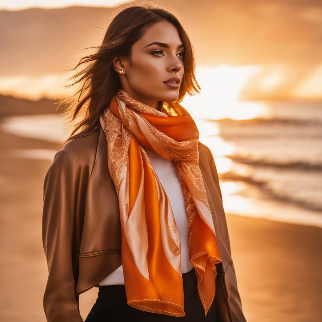 Custom Women's 55*55 cm Square Satin Shawl Printed Silk Neck Hair Scarves Wholesale Lot Bulk from Indian Supplier for India