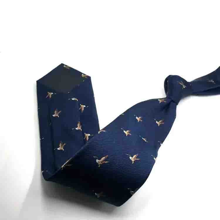 High end Fashion Custom Jacquard 100% Silk Neck Tie For Men