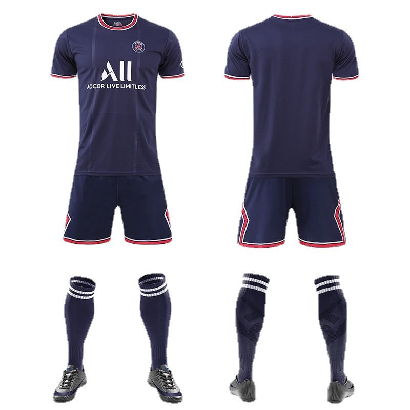 Made In China Adult Soccer Jersey Football Club Shirts Quick Drying Sublimated Kids Youth Team Mens Sportswear