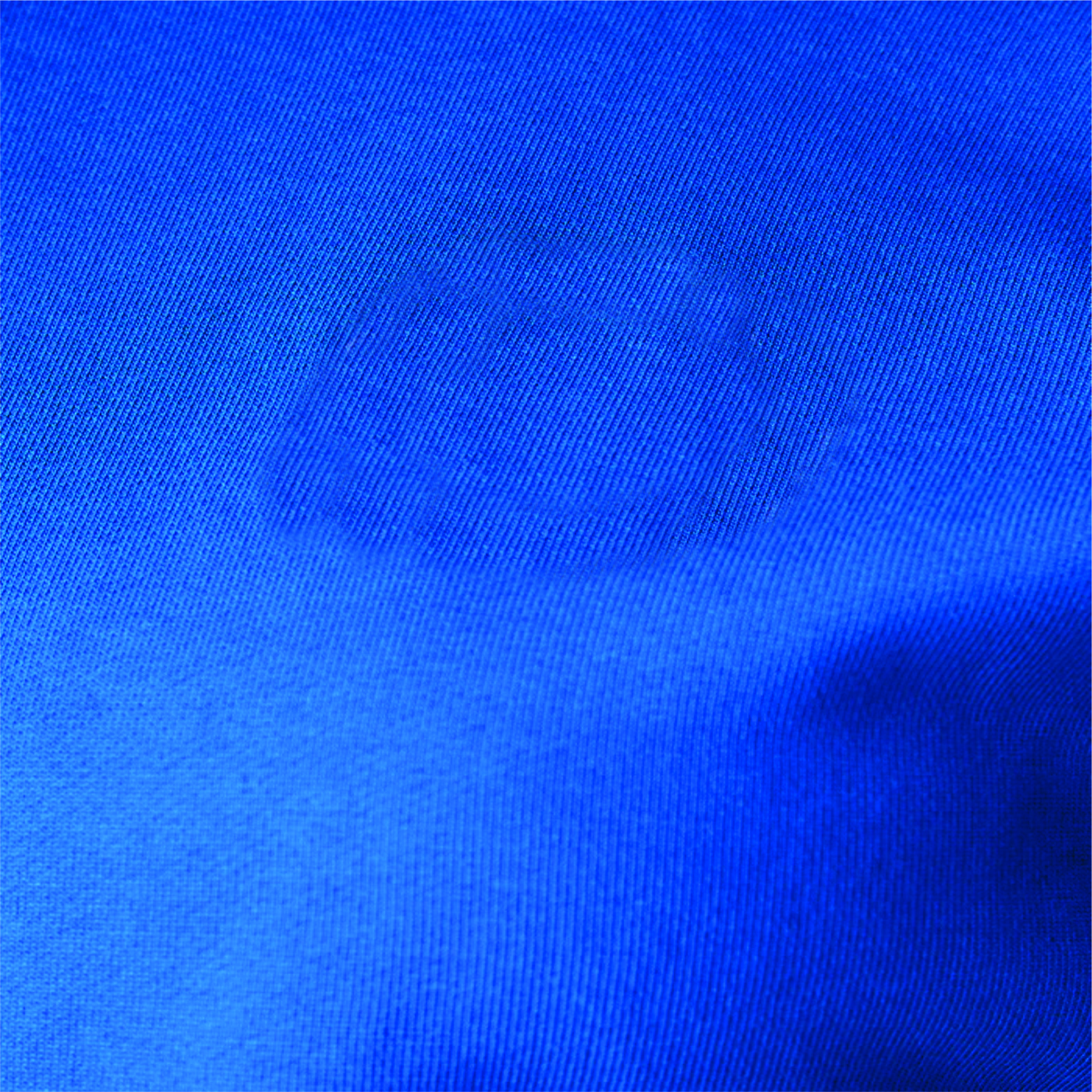 OEM Manufacturer's Cobalt Blue Oversized Women's Hoodie 65% Cotton 35% Polyester Tie Dye Technique Recharge Ribbed Cuffs Short