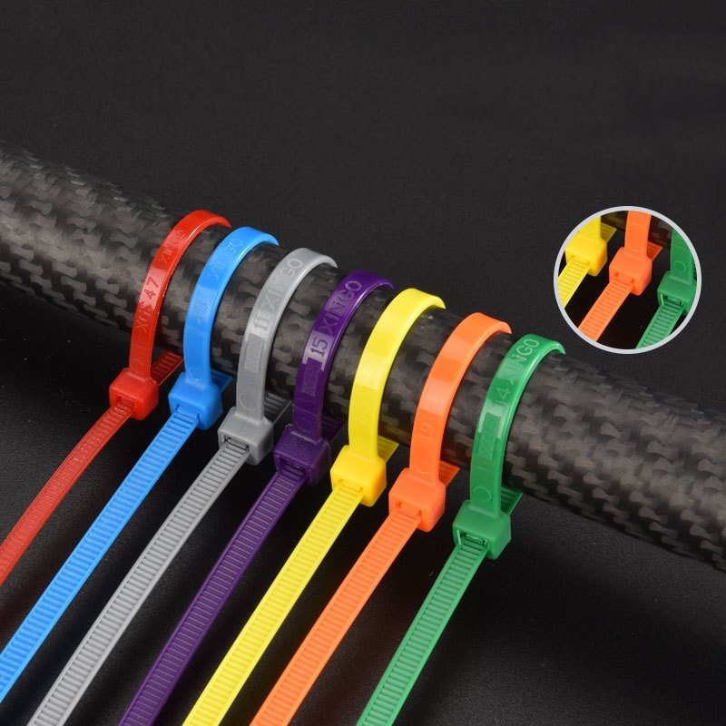 3.6*150mm Selflocking Zip Ties Black Plasticnylon cable ties High Purity Nylon Cable Ties