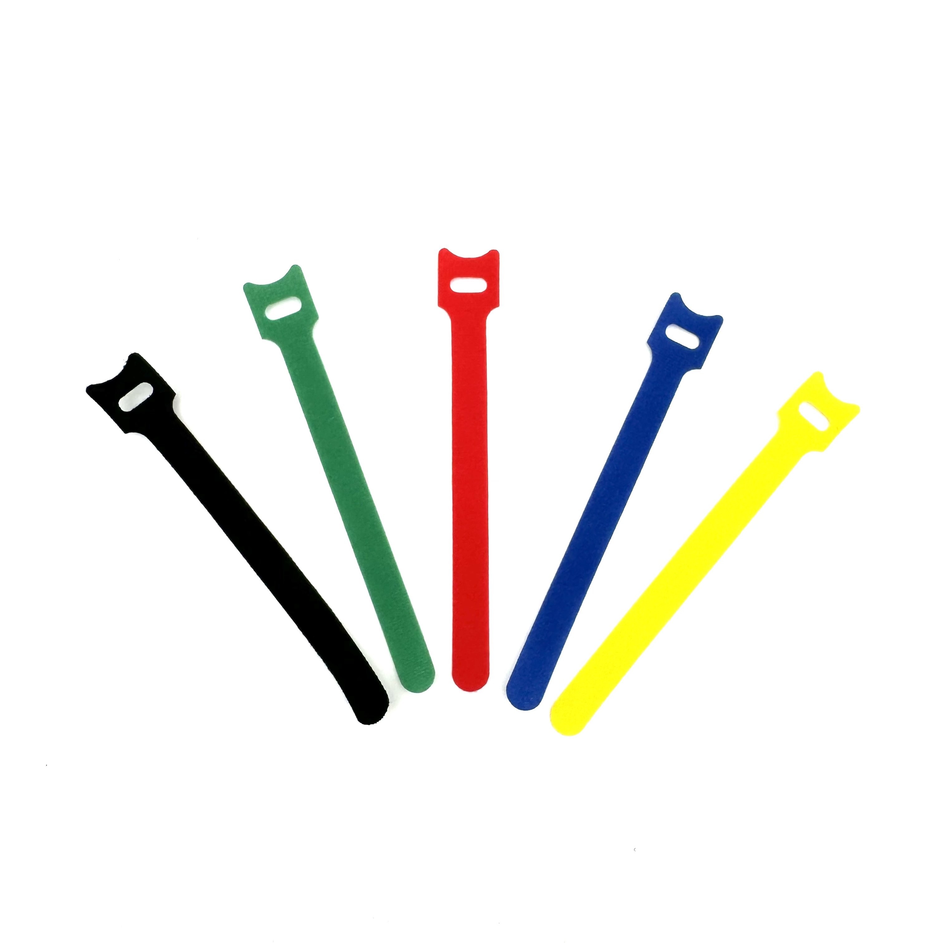 Customized Color Adjustable Size Soft Nylon Cable Tie Hook Loop Back To Back Cable Tie For Indonesia