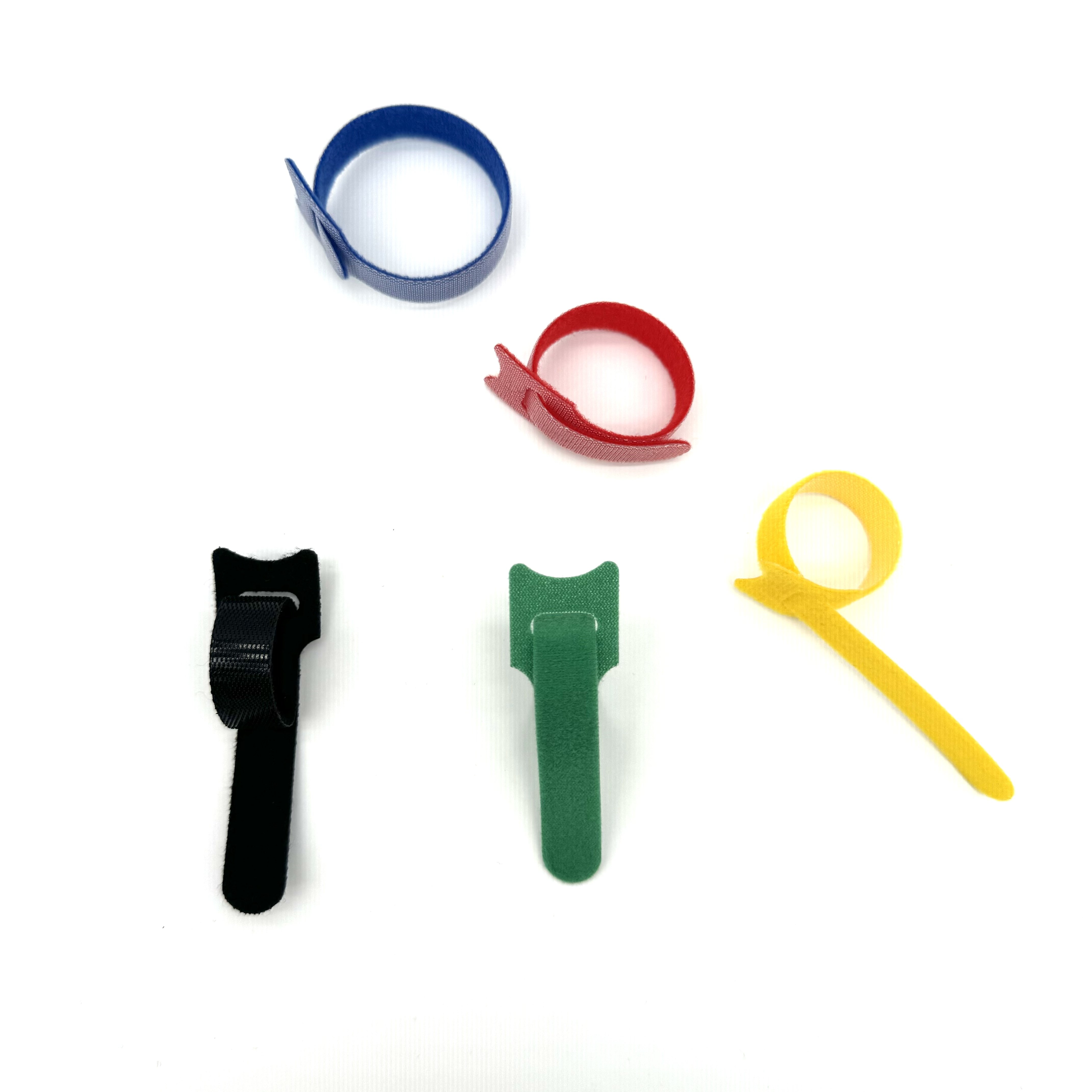 Customized Color Adjustable Size Soft Nylon Cable Tie Hook Loop Back To Back Cable Tie For Indonesia
