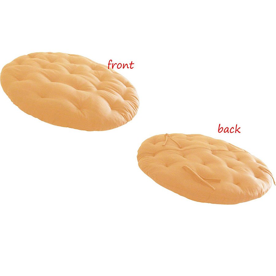 E816 Papasan Chair Ottoman Footstool Microsuede Cushions Removable Wholesale Cover Ties Stay On Outdoor Papasan Chair Cushion
