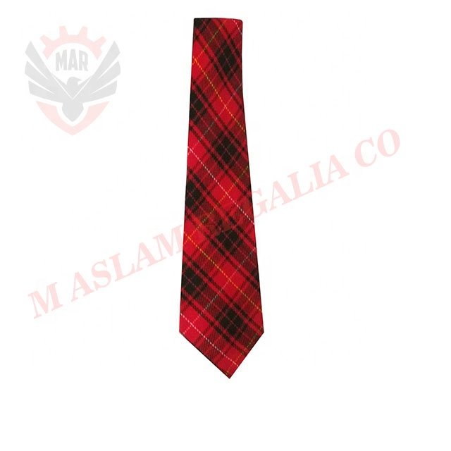 White Triangle Masonic Chapter Red Silk Neck tie and Soft hat
