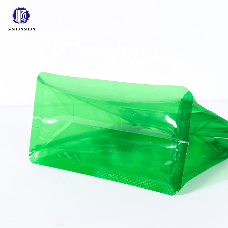 Custom design Multicolor optional transparent Color plastics Mylar Flat Bottom coffee bag with valve zipper lock tea packing bag
