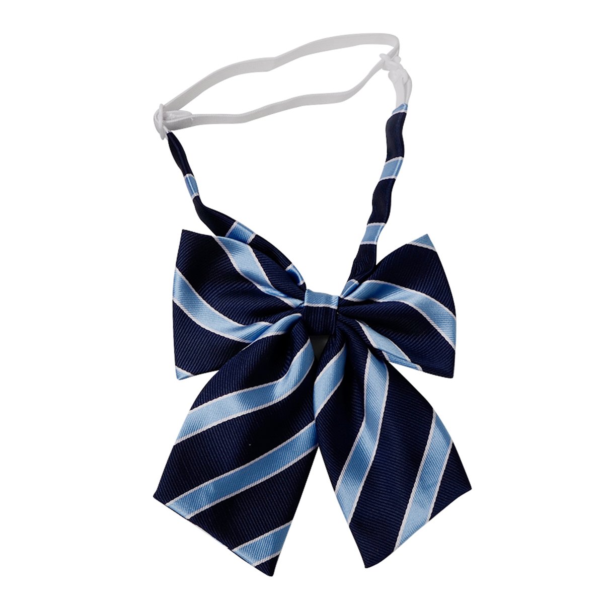 OEM/ODM Custom Logo Stripe Pattern Bowties High Quality 100% Polyester Low Price Handmade Adjustable Bow Tie For Fashion Men