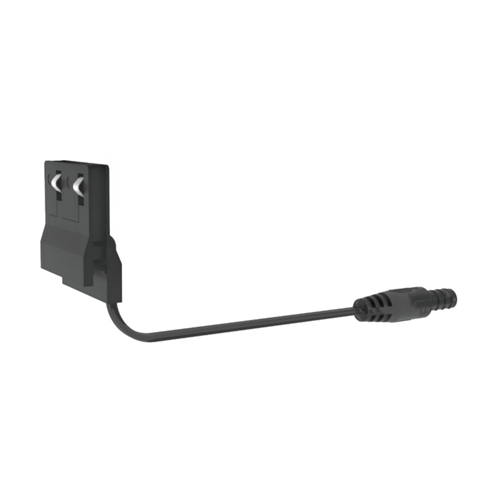 Installation of rack lighting socket power supply LED connector rail plug for power rail power supply
